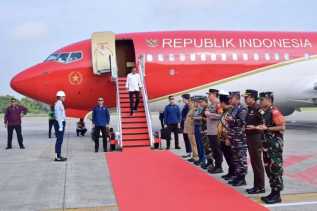 Presiden Jokowi Berkunjung Ke Provinsi Riau Resmikan Infrastruktur