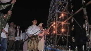 Wawako Apresiasi Festival Lampu Colok di Kecamatan Bukit Raya