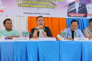 Musrenbang Rumbai Timur, Wali Kota Serap Aspirasi Warga dan Paparkan Prioritas Pembangunan