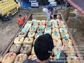 Inilah Barang Bukti yang Disita Polisi dari Jaringan Penyelundup BBM