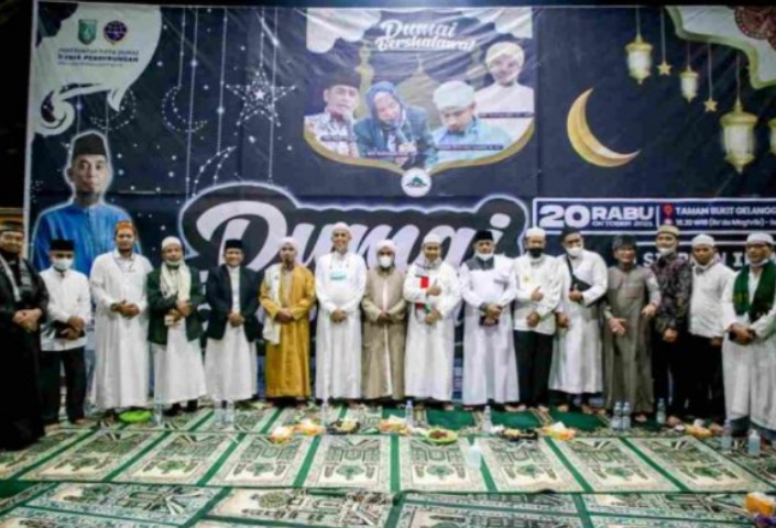 Walikota Dumai  Hadiri Peringatan Maulid Nabi Muhmas SAW 1443 H