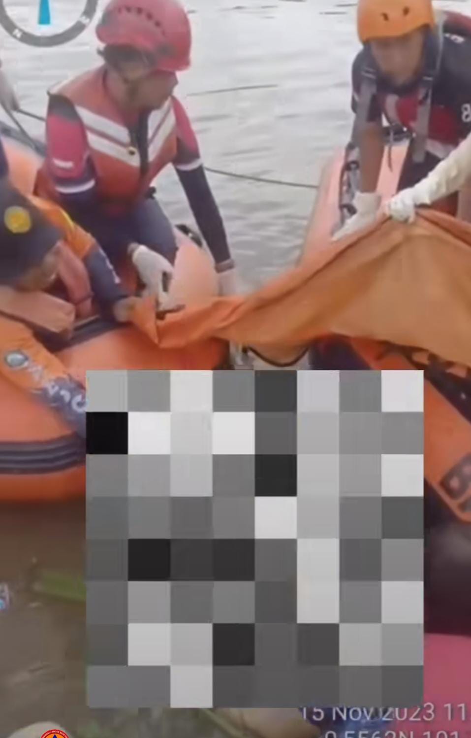 BPBD dan Tim Gabungan Temukan Mayat Pelajar SMP 2 Pekanbaru