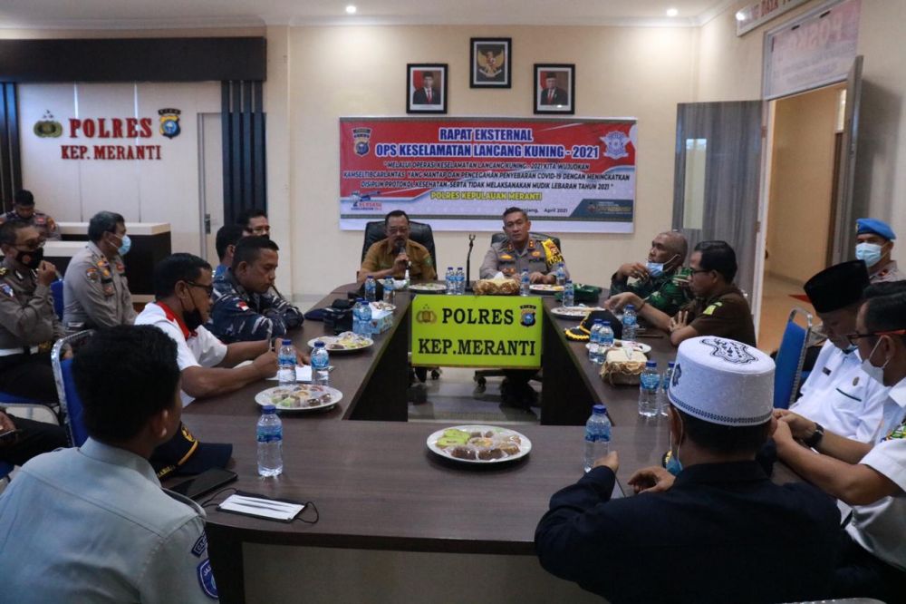 Polres Meranti Larang Masyarakat Mudik 2021