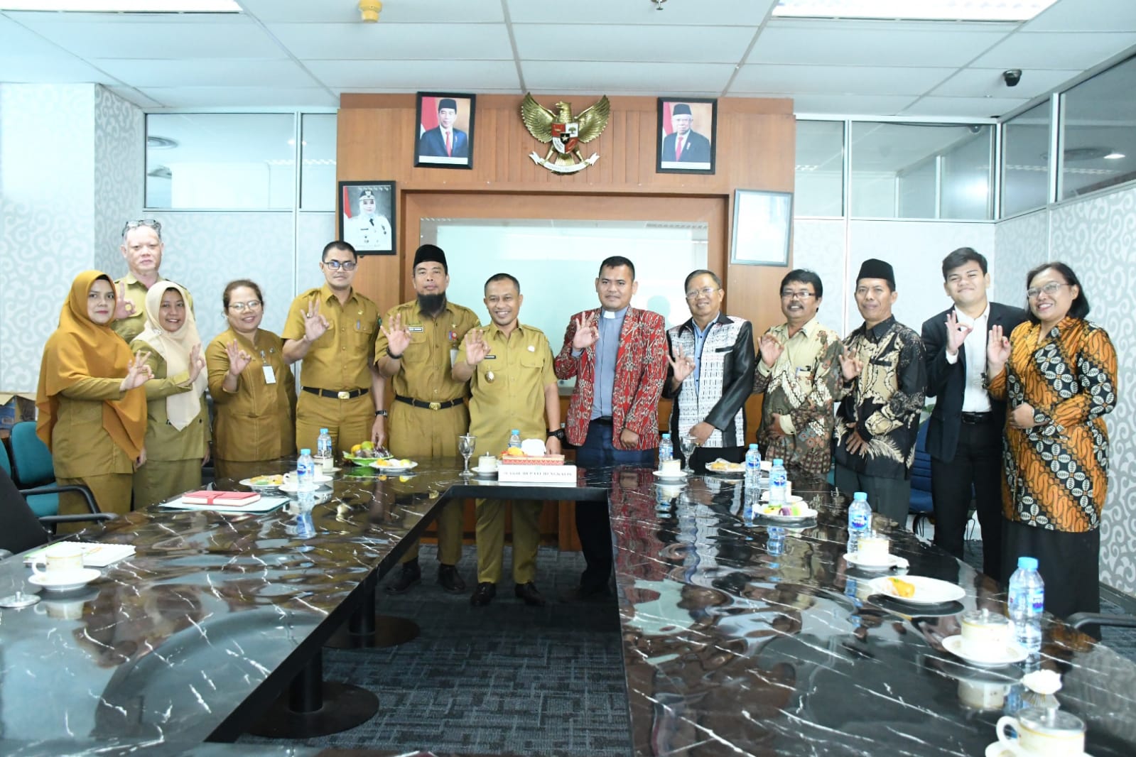 Audiensi dengan Pengurus HKBP Bengkalis, Wabup Sampaikan Pentingnya Jaga Kesatuan Demi Bengkalis Bermasa