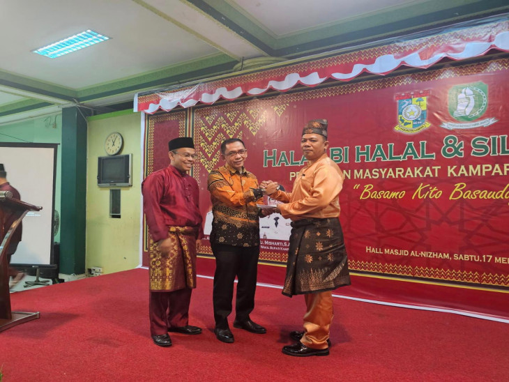 Plh. Sekda Kampar  Hadiri Halal Bi Halal PMKJ di Jakarta, Sampaikan Pentingnya Sinergitas Bangun Negeri