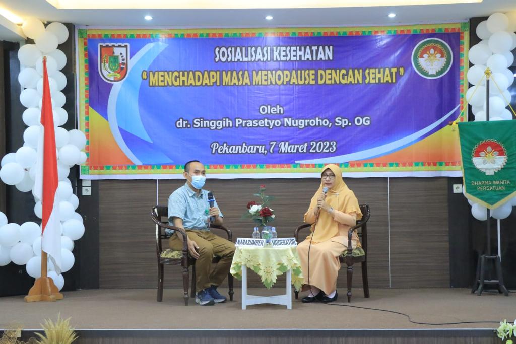 Anggota DWP Dibekali Pengetahuan Soal Menopause