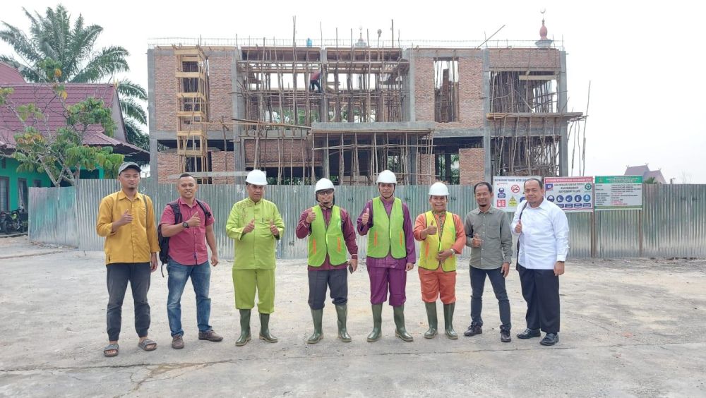 Tinjau Pembangunan PLHUT Rokan Hulu,Ini Harapan Kanwil Kemenag Riau