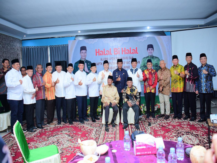 Gelar Halal Bi Halal dan Silaturahmi, IKAPTK dan Alumni APDN Pekanbaru Pererat Persatuan dan Sinergi Pembangunan Daerah