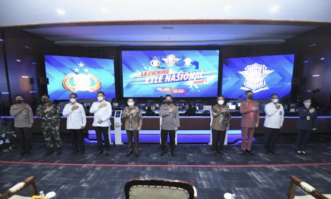 Kapolri Resmi Launching E-TLE Nasional Tahap 1