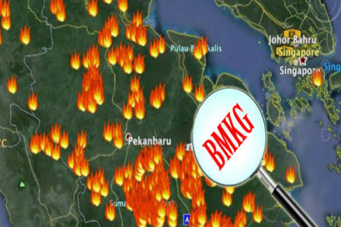 BMKG Catat Ada 13 Hotspot Terdeteksi di Riau