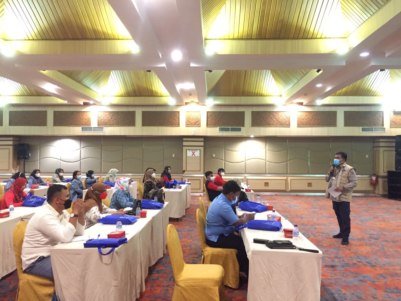 BPBD Pekanbaru Jadi Narasumber dalam Pelatihan 1.000 Relawan Covid-19