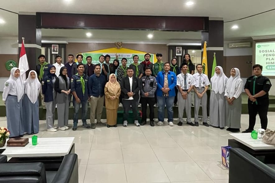 Generasi Milenial di Pekanbaru Diajari Kelola Sampah Plastik