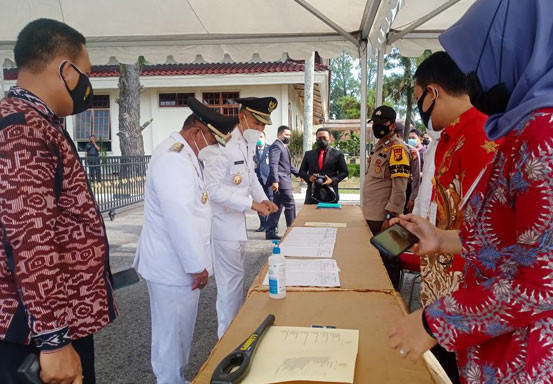 Pelantikan Bupati Bengkalis, Meranti dan Walikota Dumai Digelar di Ruang Terbuka