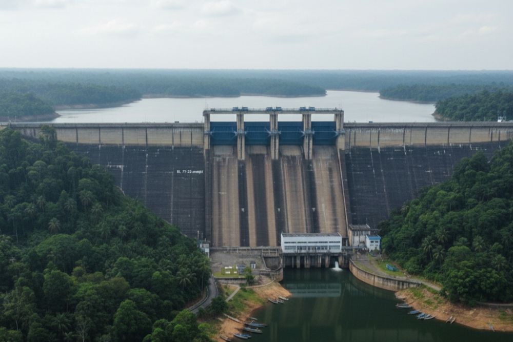 Besok, PLTA Koto Panjang Tutup Seluruh Pintu Spillway, Inflow Waduk Terus Menurun