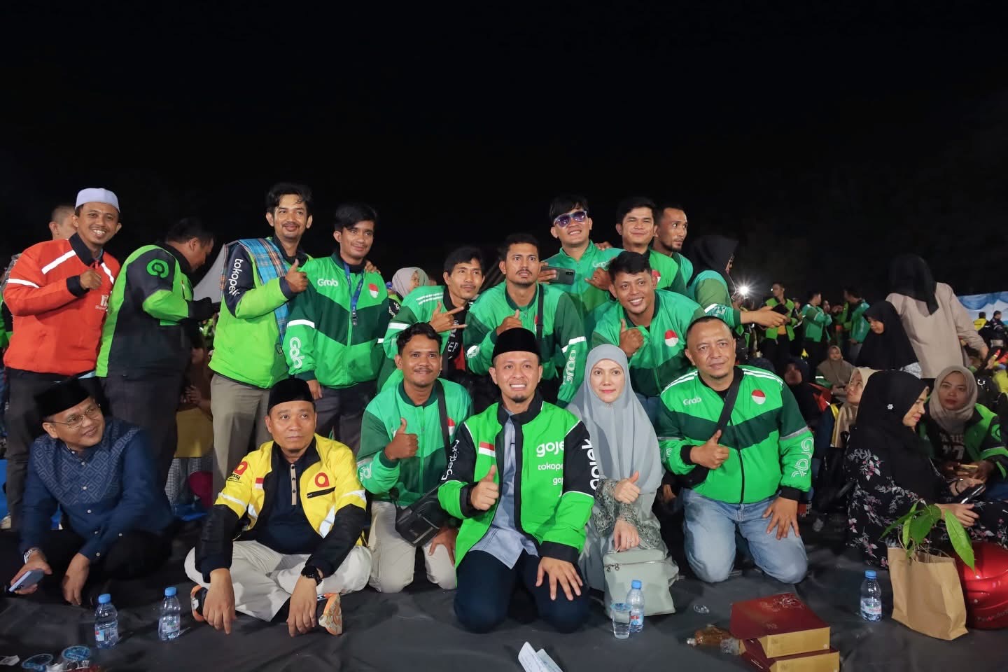 Wako Pekanbaru Sapa Driver dengan Salam Satu Aspal