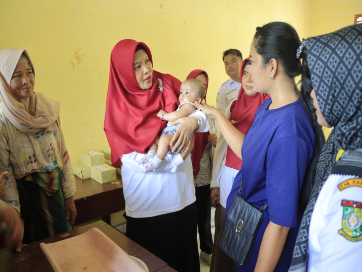 Pemda Kampar Laksanakan Audit Kasus Stunting Ke 2 Aksi Konvergensi TPPS Kabupaten Kampar Di Batu Sasak.