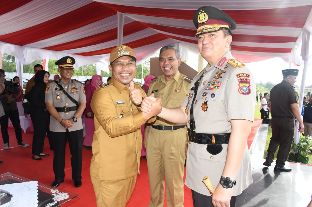 Bintara Polri Ditempa Selama 5 Bulan, Bupati Bengkalis Ucapkan Selamat Belajar dan Menempa Diri