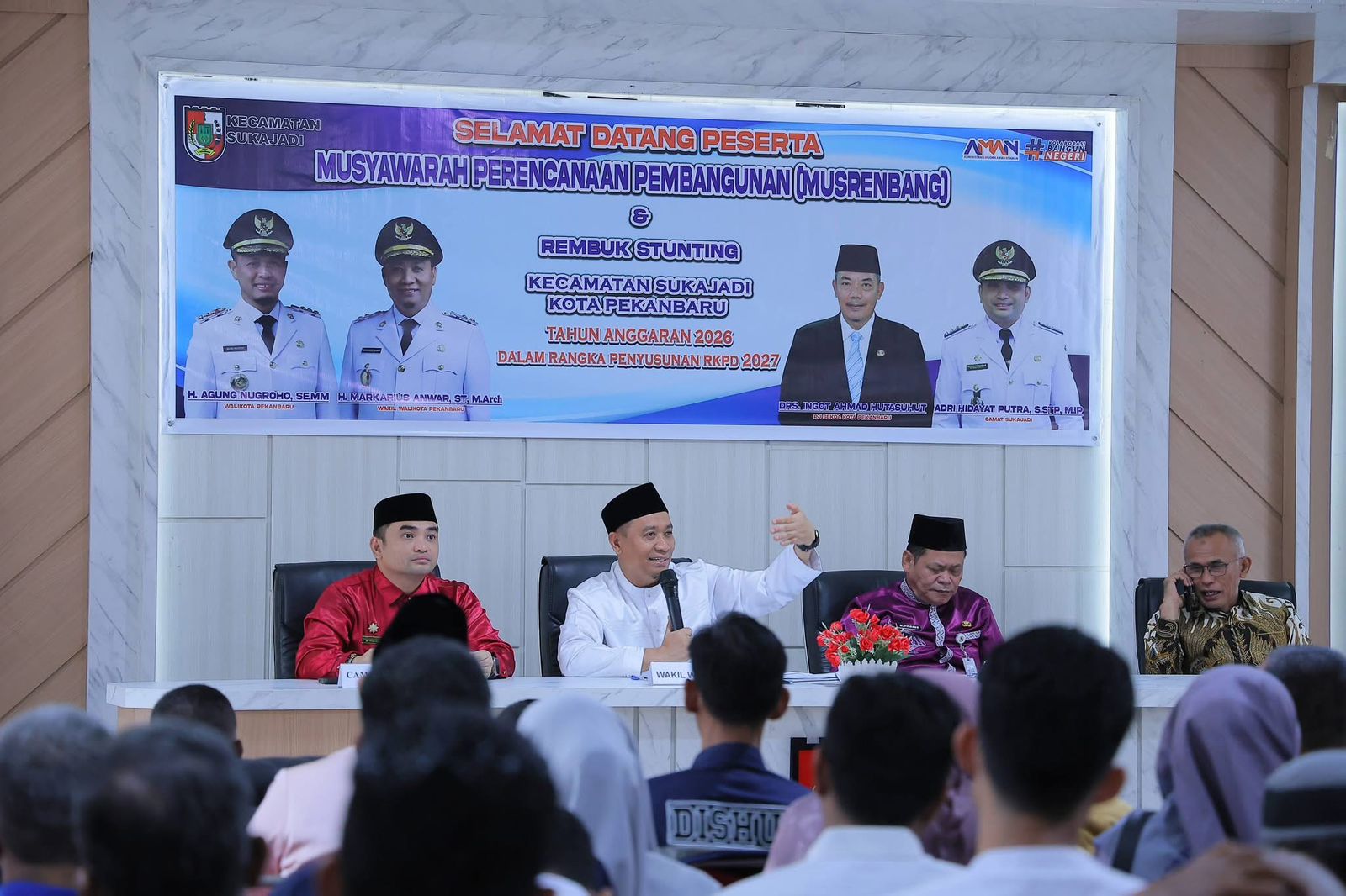 Wawako Buka Musrenbang Sukajadi, Tampung Sejumlah Aspirasi