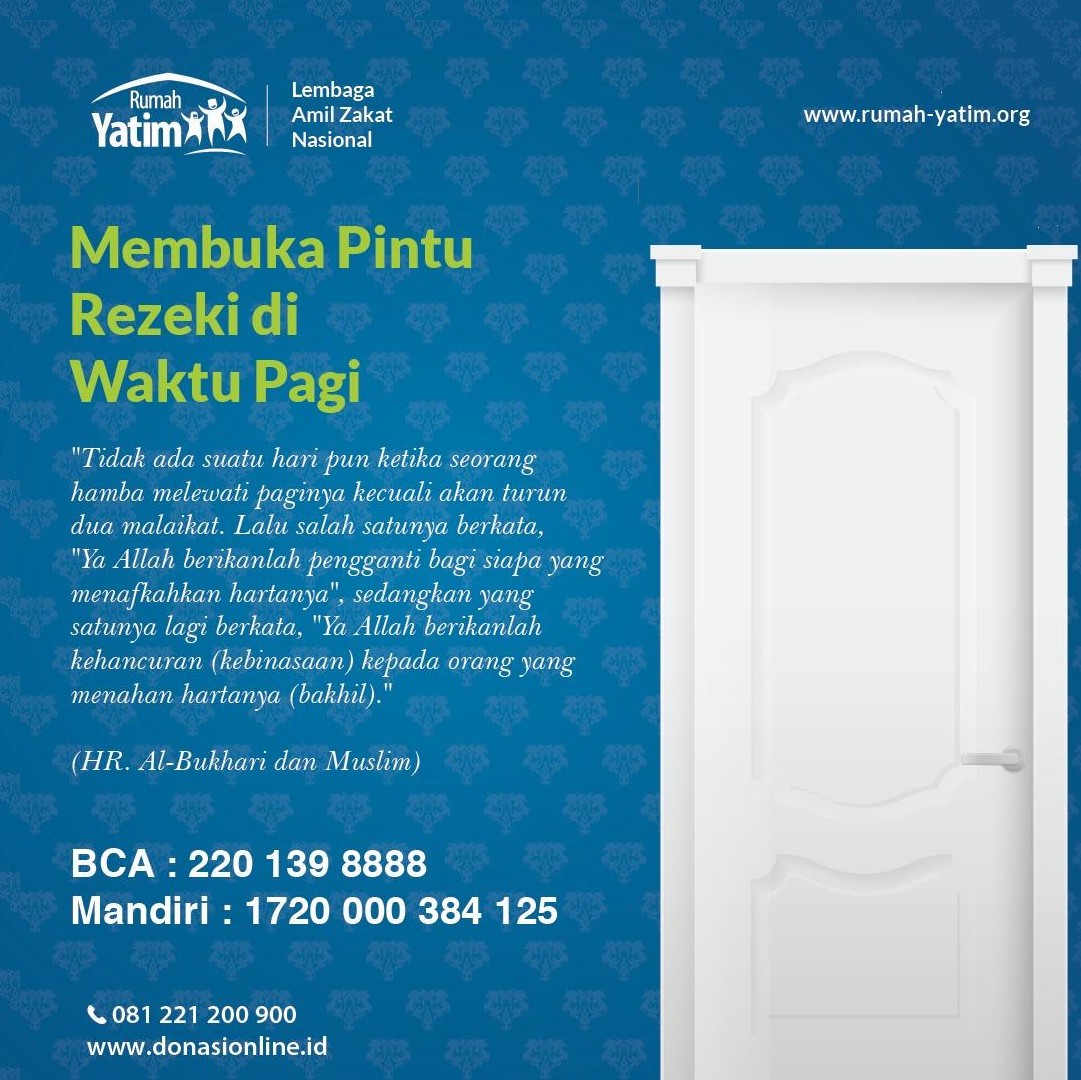 Membuka Pintu Rezeki di Waktu Pagi Hari