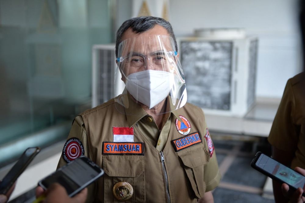 Gubri Minta Pemerintah Pusat Bantu Penyelesaian Abrasi Pulau Terluar