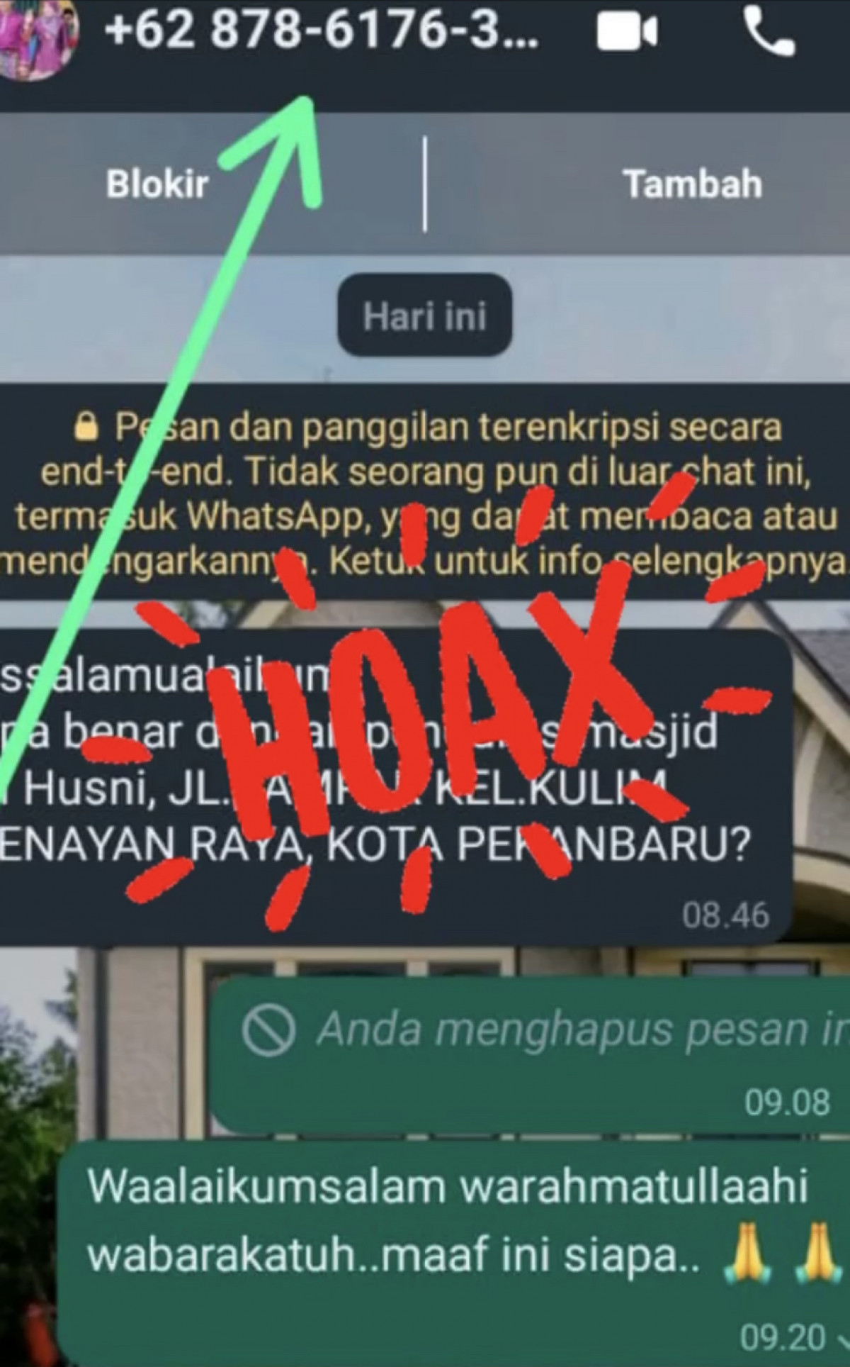 Penipuan Catut Nama Istri Pj Wali Kota Beri Bantuan ke Masjid