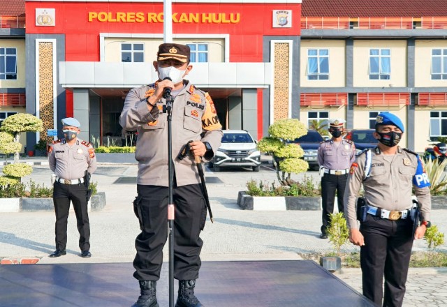 Kapolres Rohul Tegaskan Preman Tidak Lagi Melakukan Aksi Koboy