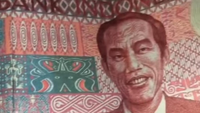 Viral Uang Rp100 Bergambar Jokowi