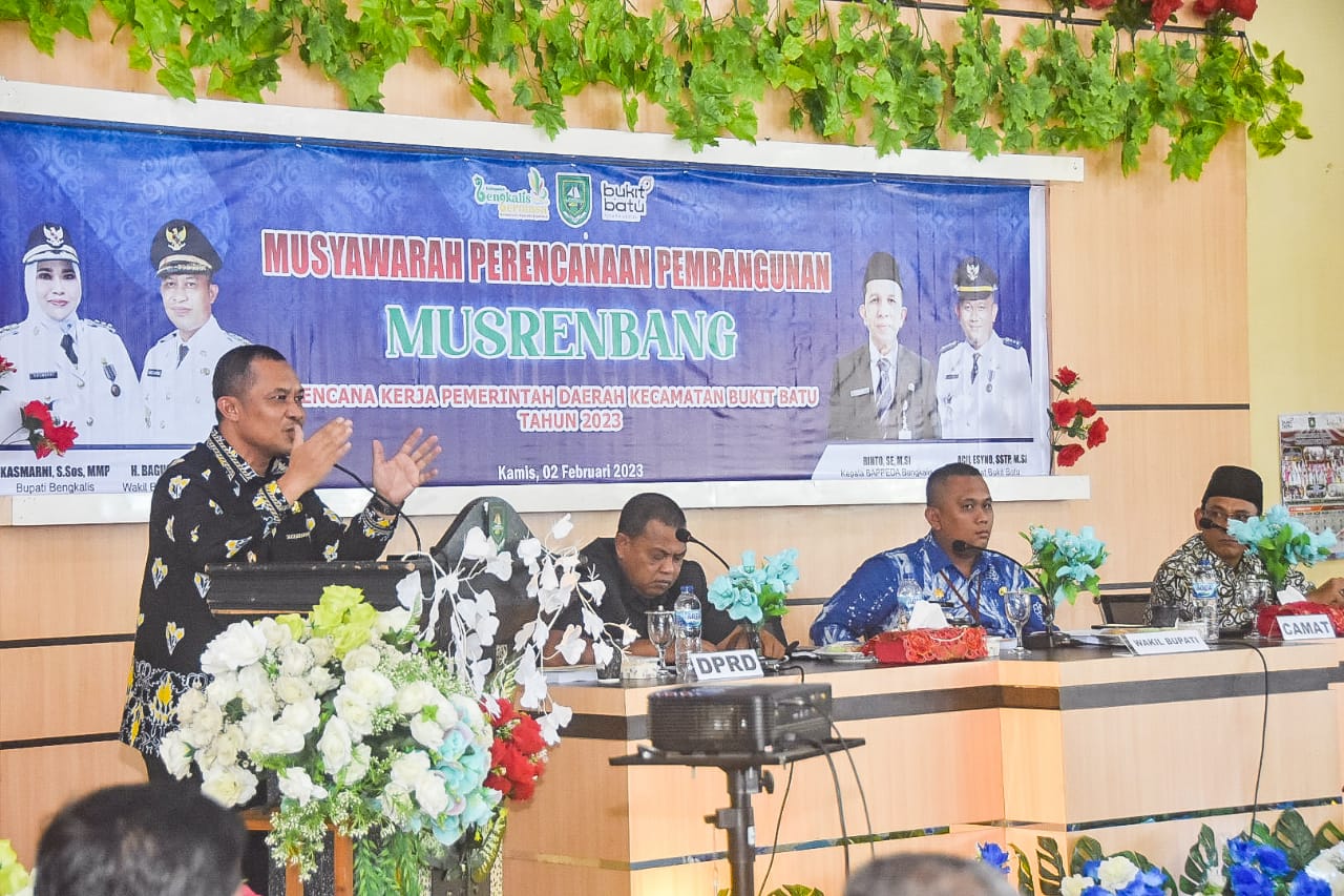 Musrenbang Kecamatan Bukit Batu, Pengembangan Pertanian Jadi Sorotan