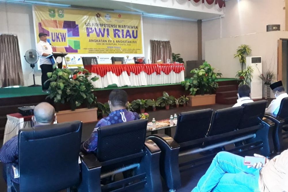 PWI Riau Menggelar Uji Kompetensi Wartawan