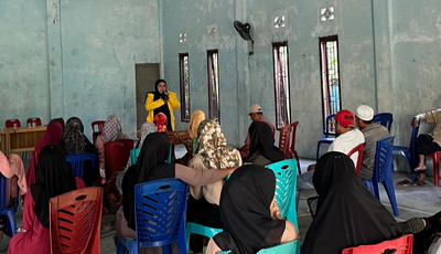 Penyuluhan Hukum di Desa Terantang Kampar oleh Tim KBM Fakultas Hukum Universitas Lancang Kuning Pekanbaru