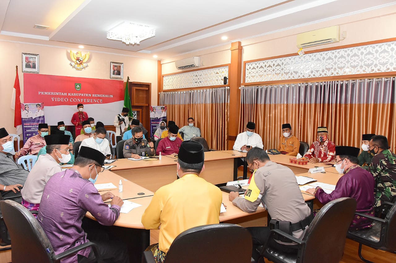 Pemkab Bengkalis Gelar Rapat Pelaksanaan Sholat Ied 1442 H