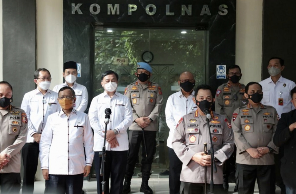 Kapolri Bahas Pemantapan Transformasi Polri Presisi Bersama Kompolnas