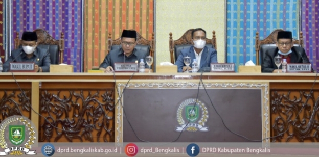 DPRD Kab.Bengkalis Menggelar Paripurna Perubahan Fraksi