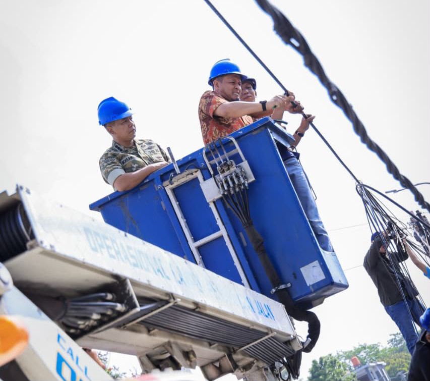 Wali Kota Dorong Seluruh Penyedia Layanan Ikut Benahi Kabel FO di Pekanbaru