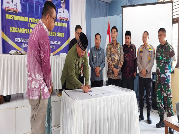 Pemkab Kampar Jaring Usulan Skala Prioritas Pada Musrenbang di Kecamatan Tapung