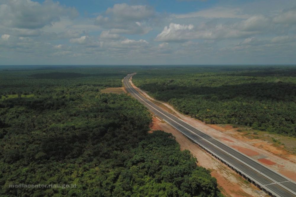 Trase Tol Trans Sumatera di Riau Ada Sepanjang 616 Km