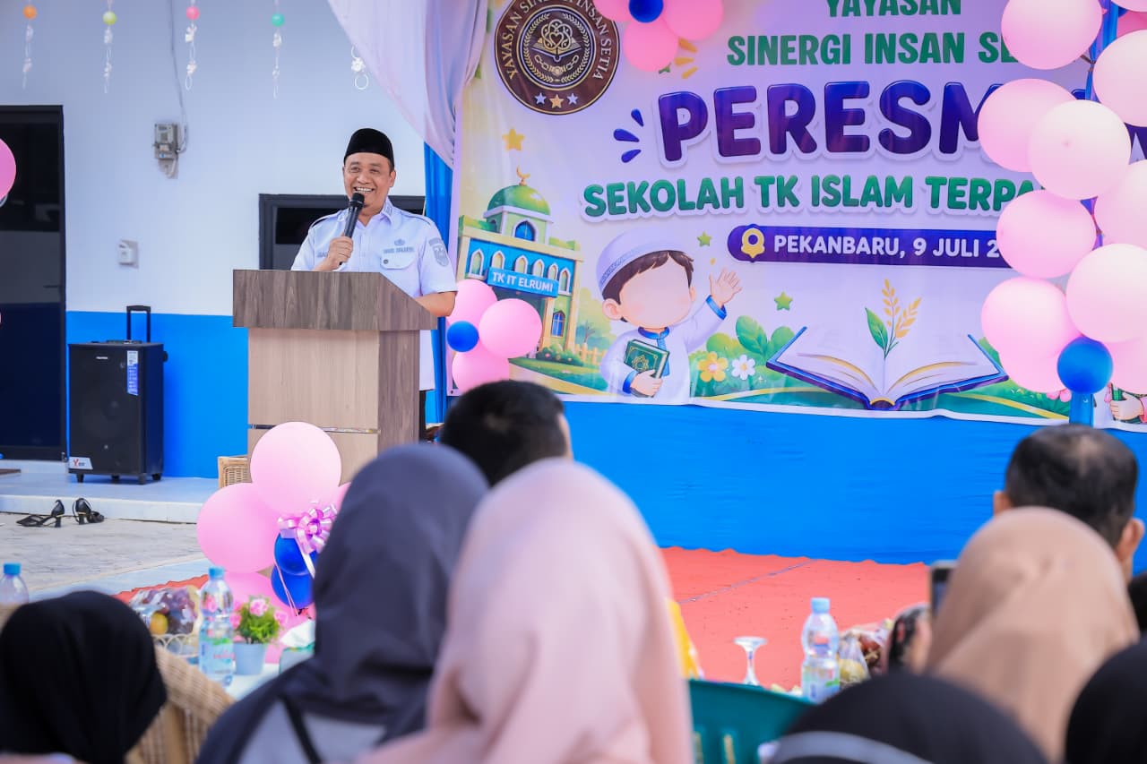Wawako Pekanbaru Beri Apresiasi TK IT Elrumi, Gratiskan Biaya Pendidikan Bagi Anak-Anak Kurang Mampu