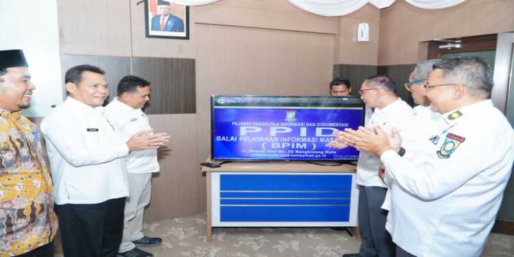 Pemkab Kampar Launching e-PPID Terintegrasi