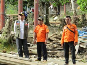 Banjir Bandang Di Ludai Kampar Kiri Hulu, Akibatkan 21 Rumah Warga Rusak