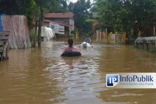 4.686 KK di Riau Terdampak Banjir, BPBD Riau Ajukan Bantuan ke Pemerintah Pusat