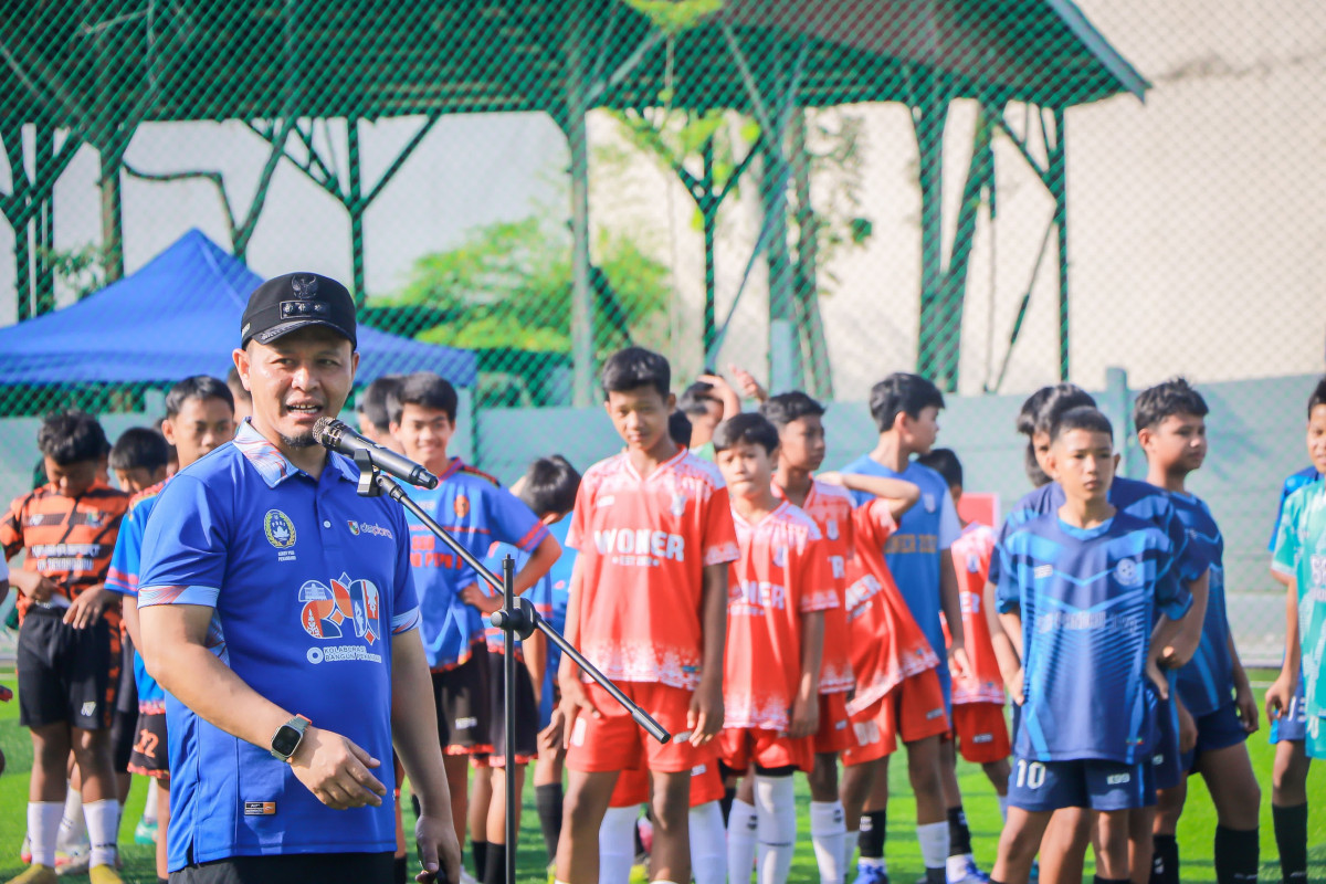 Wali Kota Beri Semangat Peserta Mini Soccer Tournament 2025