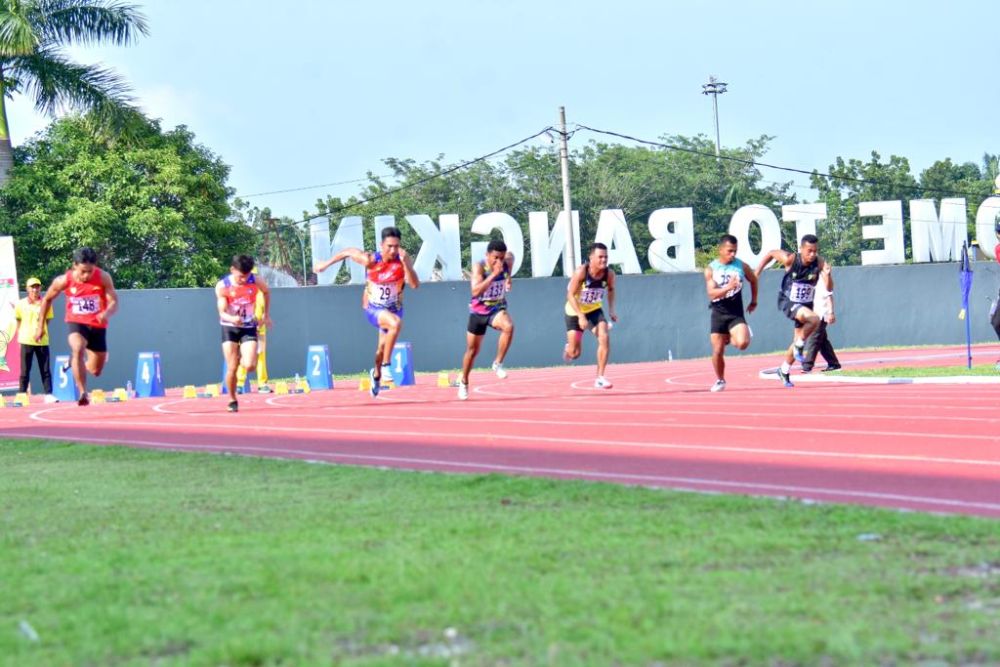 Update Pertandingan Hari Pertama Putaran Kedua, Cabor Atletik Porwil XI Se Sumatera Berjalan Lancar