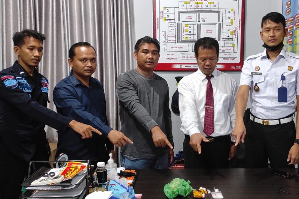 Petugas Rutan Siak Gagalkan Penyelundupan Sabu Paket Besar