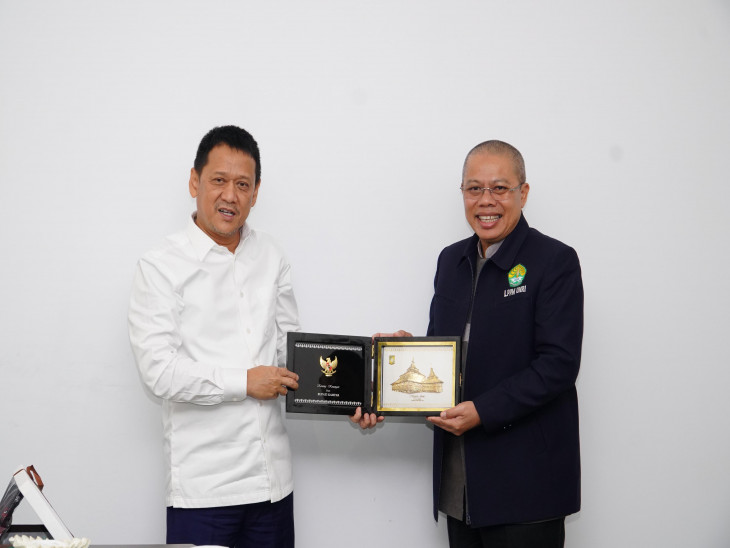 Pj Bupati Kampar Terima Audiensi LPPM UNRI Terkait Kerjasama UNRI Bersama Pemkab Kampar Bidang Penelitian Dan Pengabdian Kepada Masyarakat