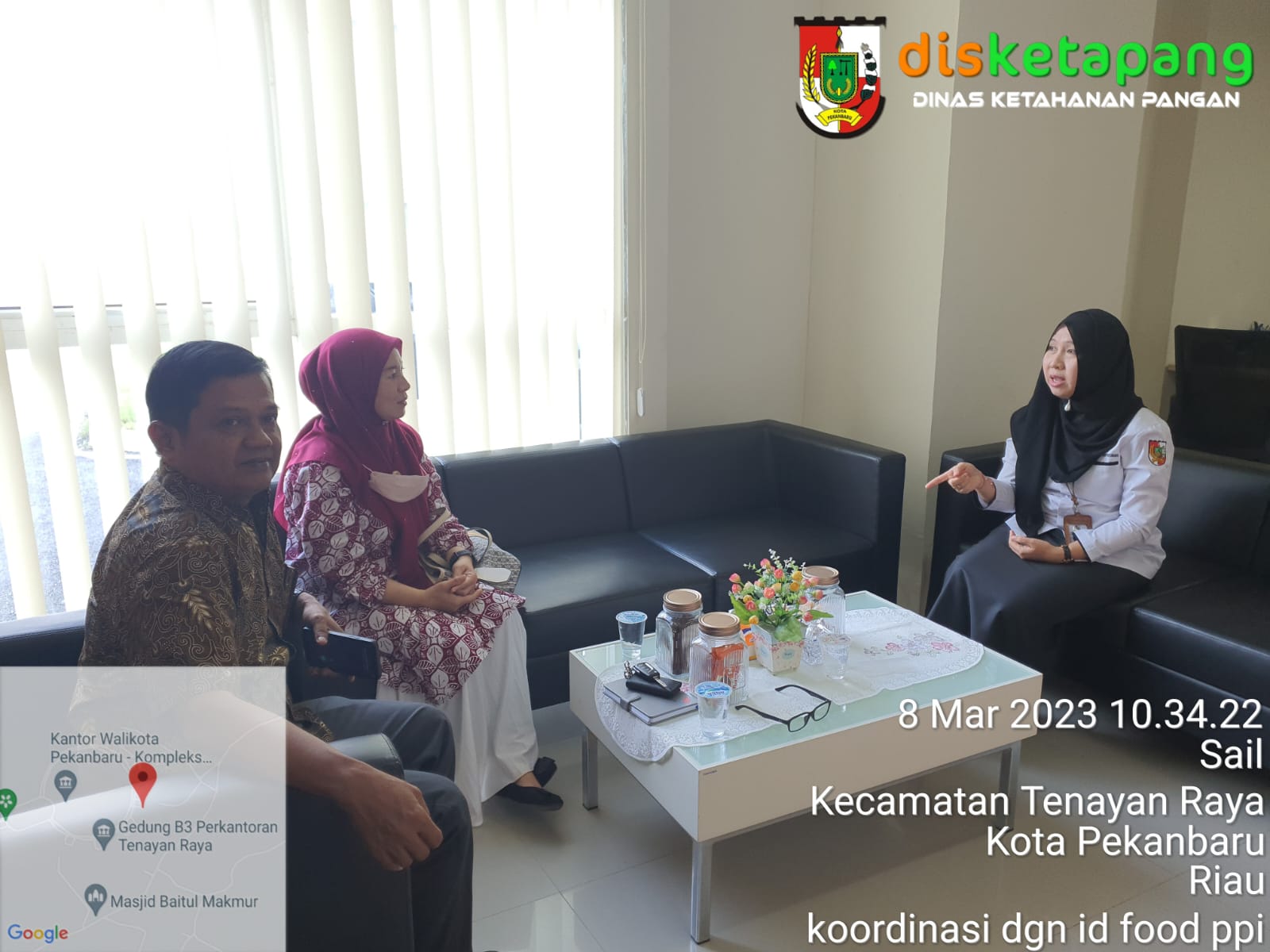 Holding Food.id Terus Bersinergi Bersama Disketapang Pekanbaru Dukung Suplai Makanan
