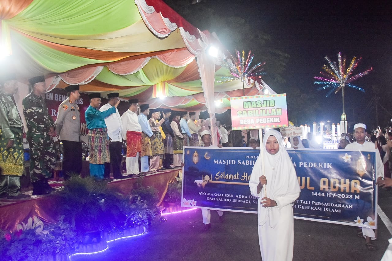 Berikut Pemenang Lomba Pawai Takbir Idul Adha 1444 H