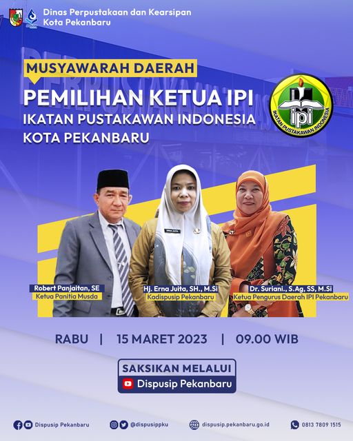 IPI Kota Pekanbaru Akan Gelar Musda Tahun 2023