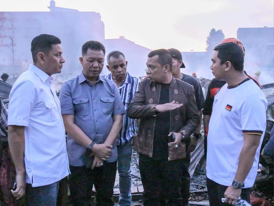 Pemko Segera Cairkan Rp 2,4 M Guna Penampungan Sementara Pedagang Pasar Cik Puan
