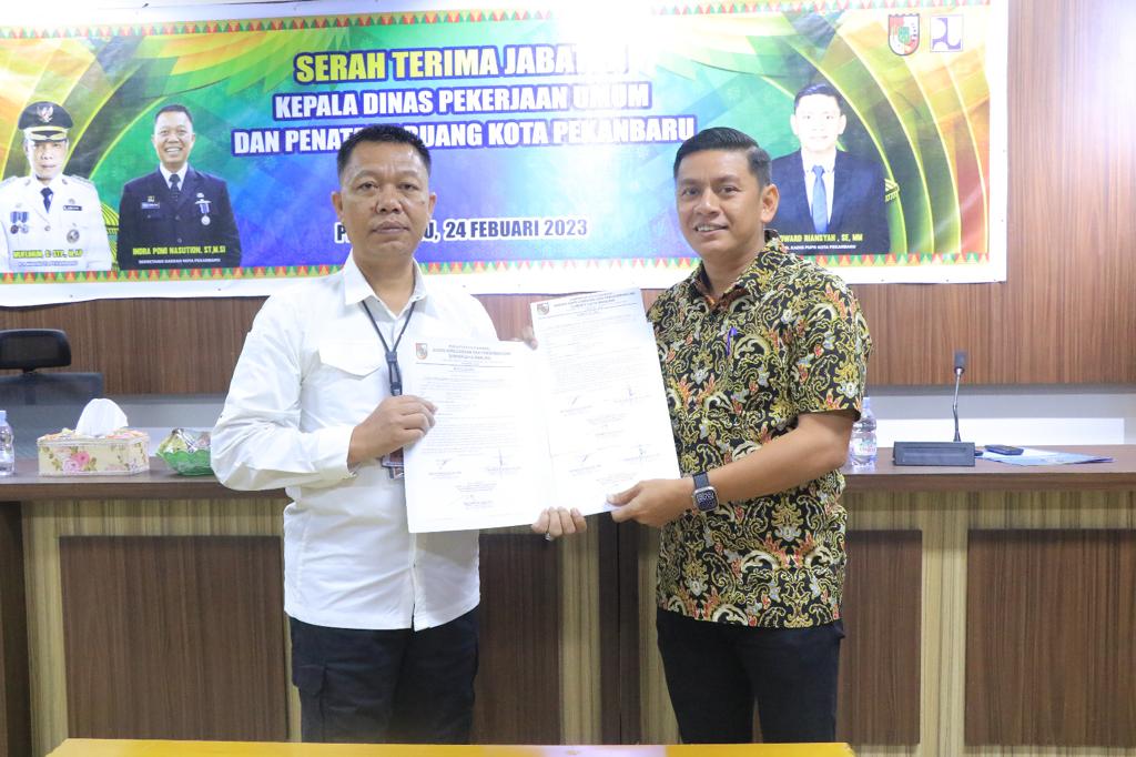 Sertijab Kadis PUPR, Indra Pomi Terharu dan Janji akan Terus Memberikan Support