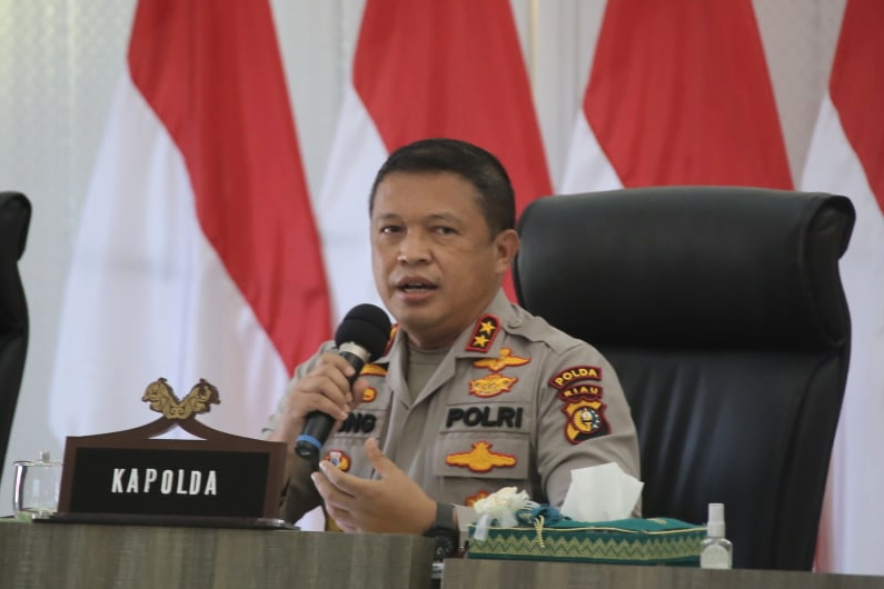 Polda Riau Luncurkan Aplikasi Antisipasi Gelombang Tiga COVID-19